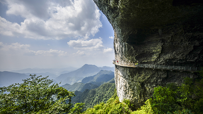 重庆金佛山：喀斯特地貌显奇观